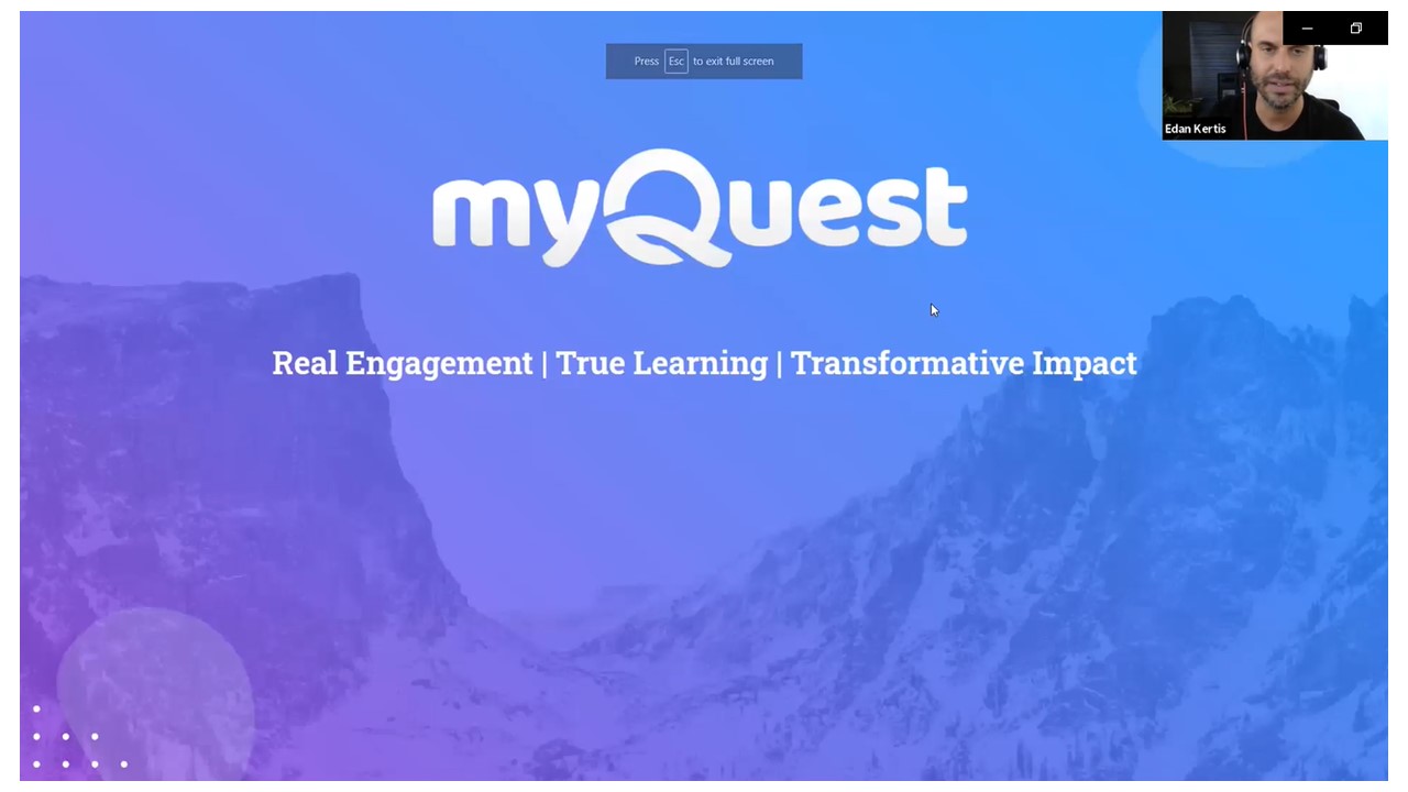 Webinar: How to Use myQuest to Maximize Your Value to Your Customers
