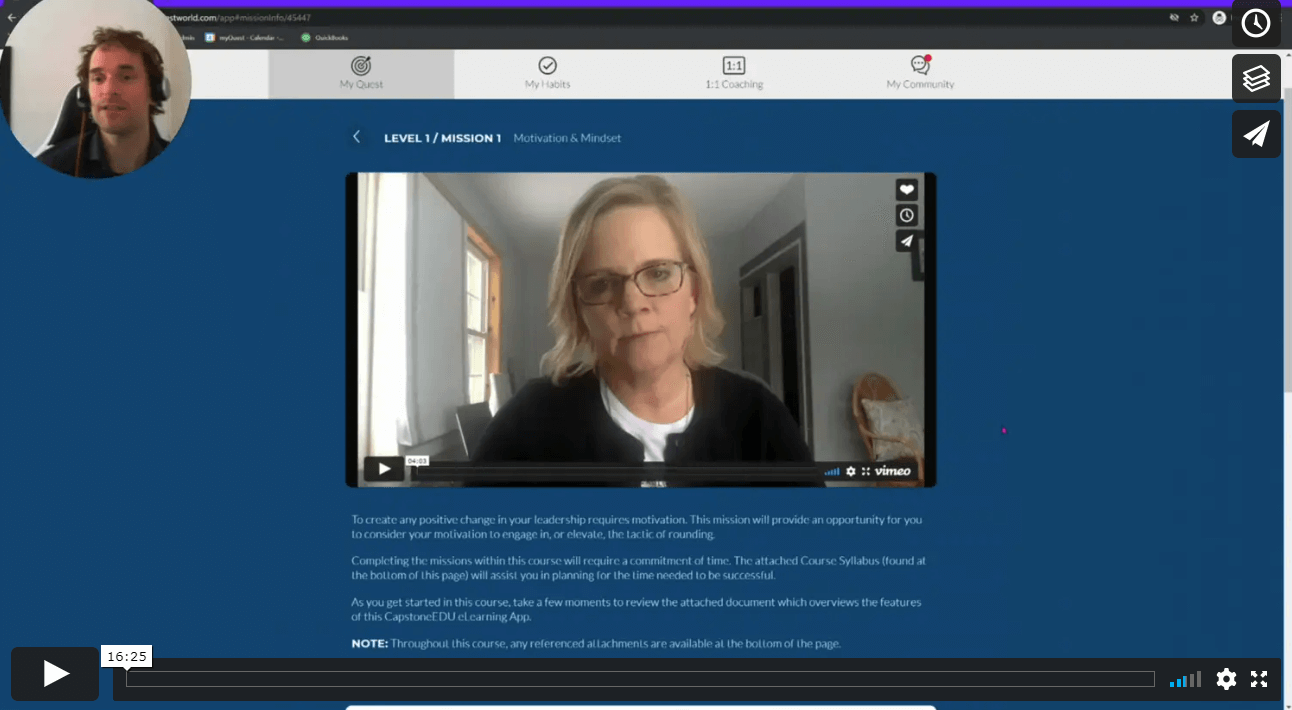 Video: myQuest Platform Demo